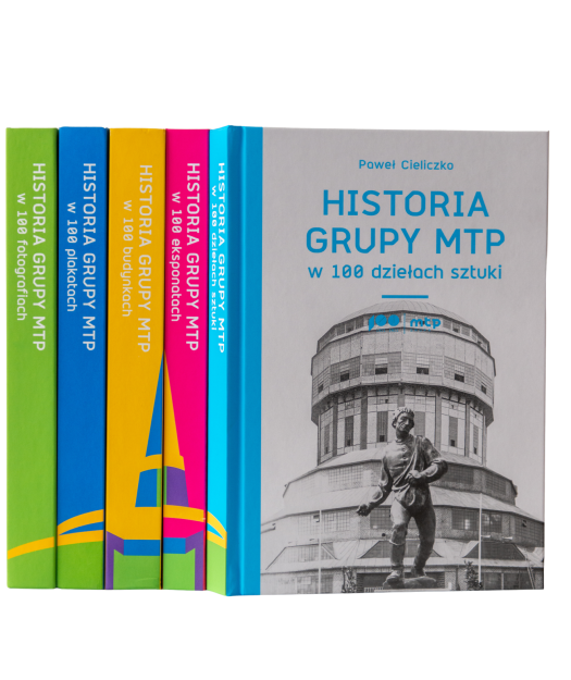 Zestaw - Historia Grupy MTP w 100 fotografiach, plakatach, budynkach, eksponatach oraz dziełach sztuki