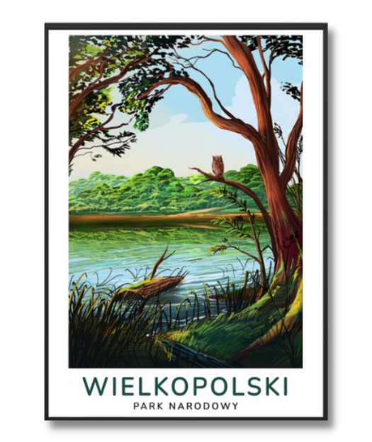 Wielkopolski Park Narodowy - modern 50x70